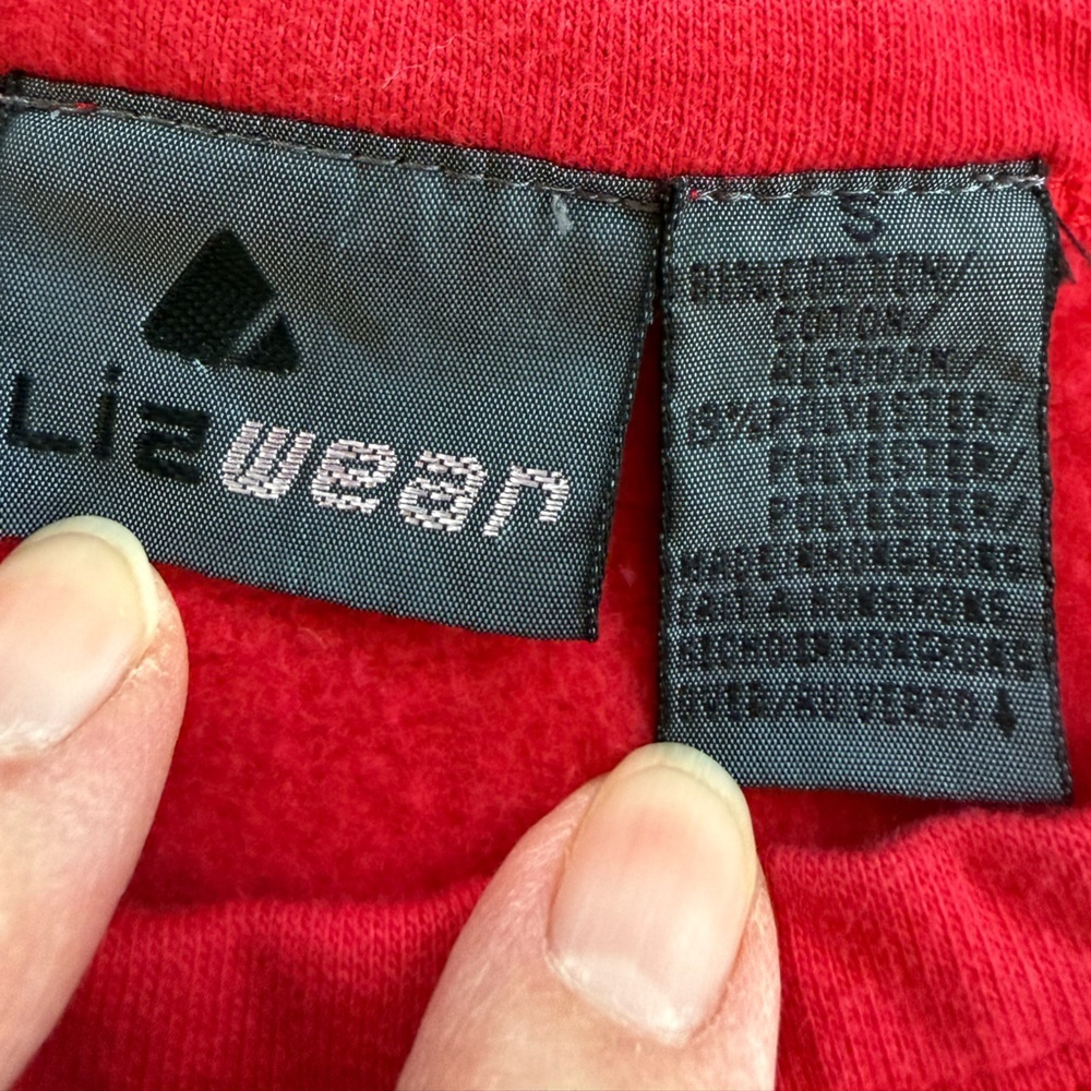 VTG Liz Red Sweatshirt and Pants Set - Picture 7 of 16